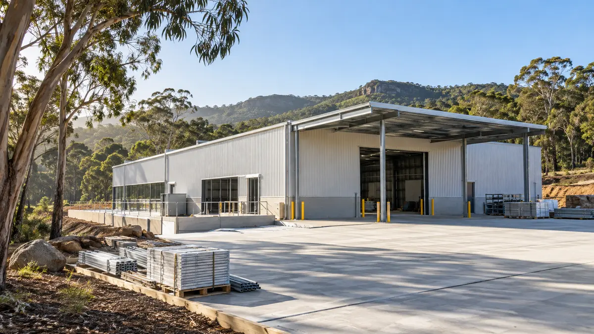 Food-manufacturing facility construction