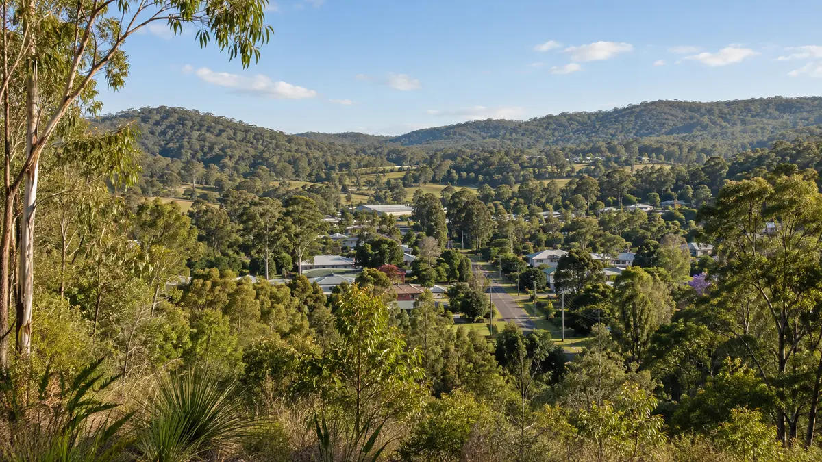 Typical Ourimbah valley landscape