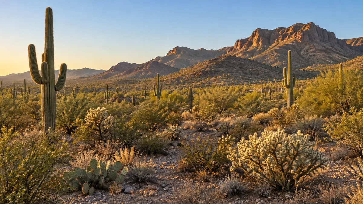 Arizona desert landscape