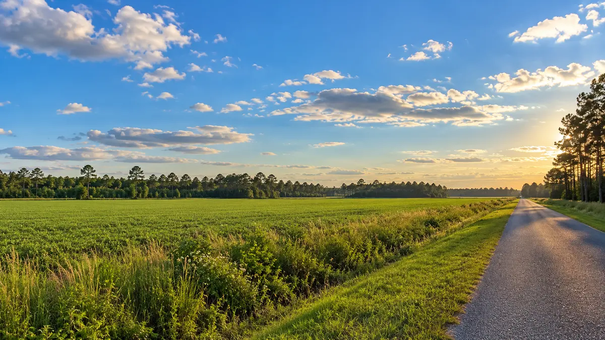 Eastern North Carolina landscape