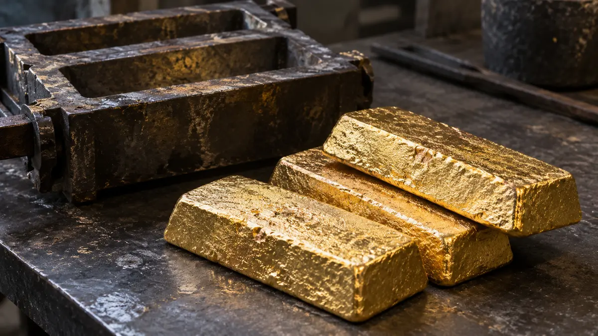 Gold casting Gold casting