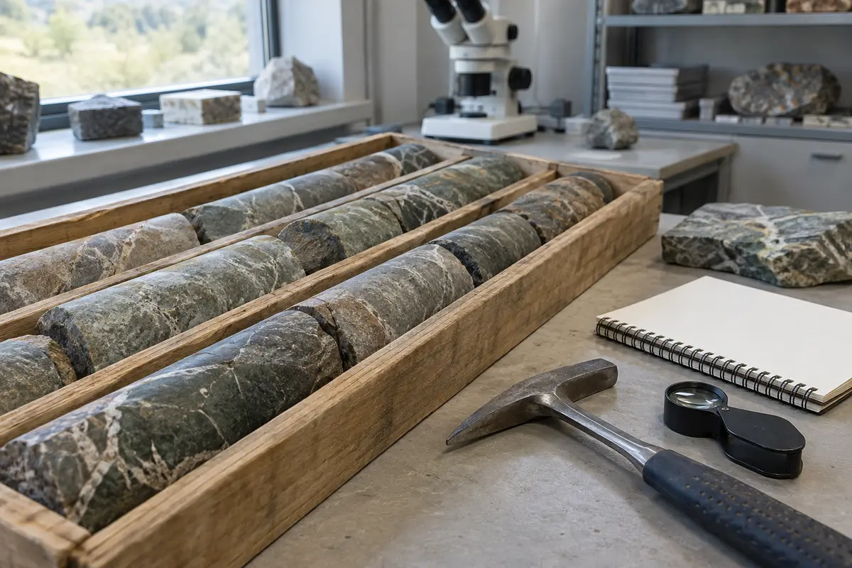 Geological sample inspection