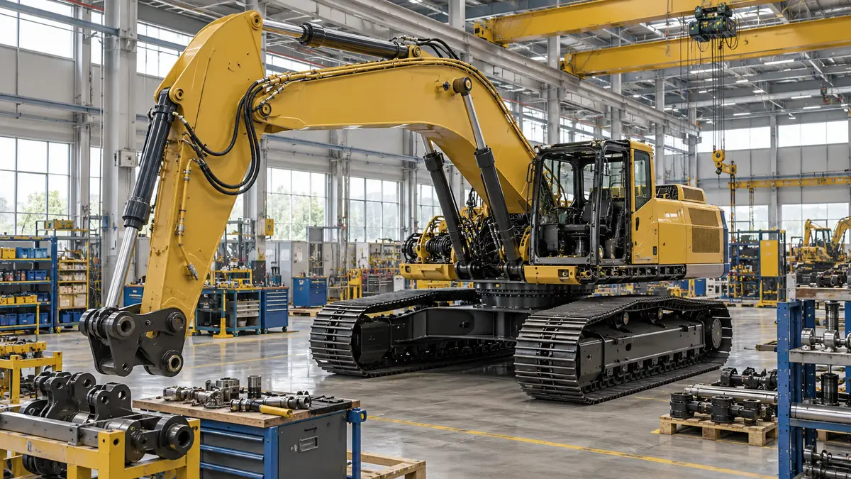 Excavator assembly