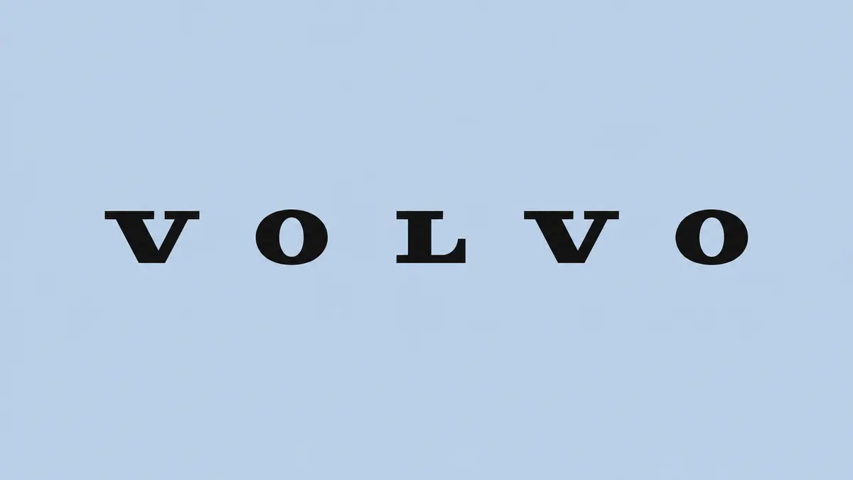 Volvo company wordmark