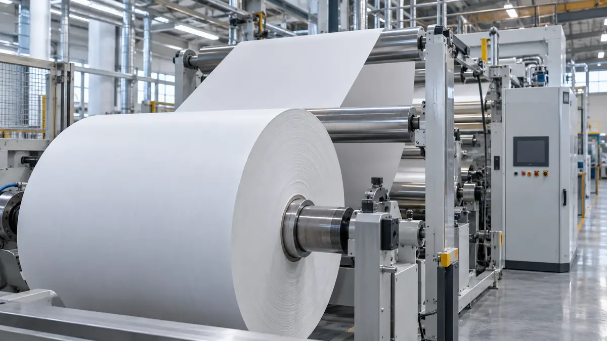 Paper coating production
