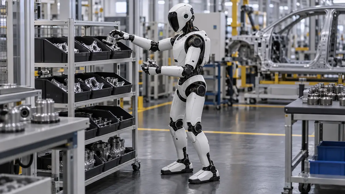 Industrial humanoid training