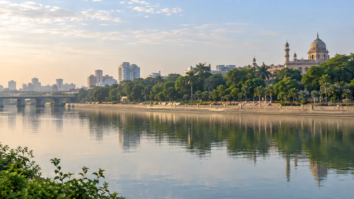 Lucknow riverside Lucknow riverside