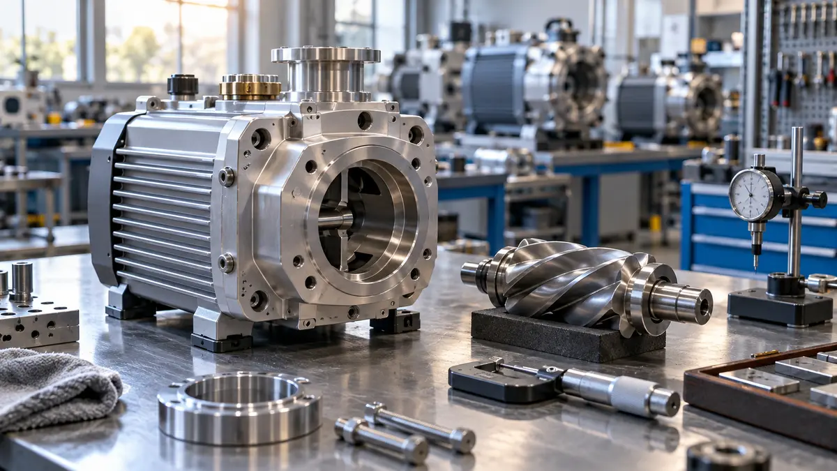 Vacuum pump assembly