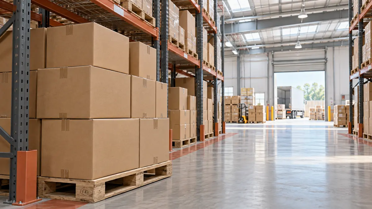Foodservice distribution warehouse