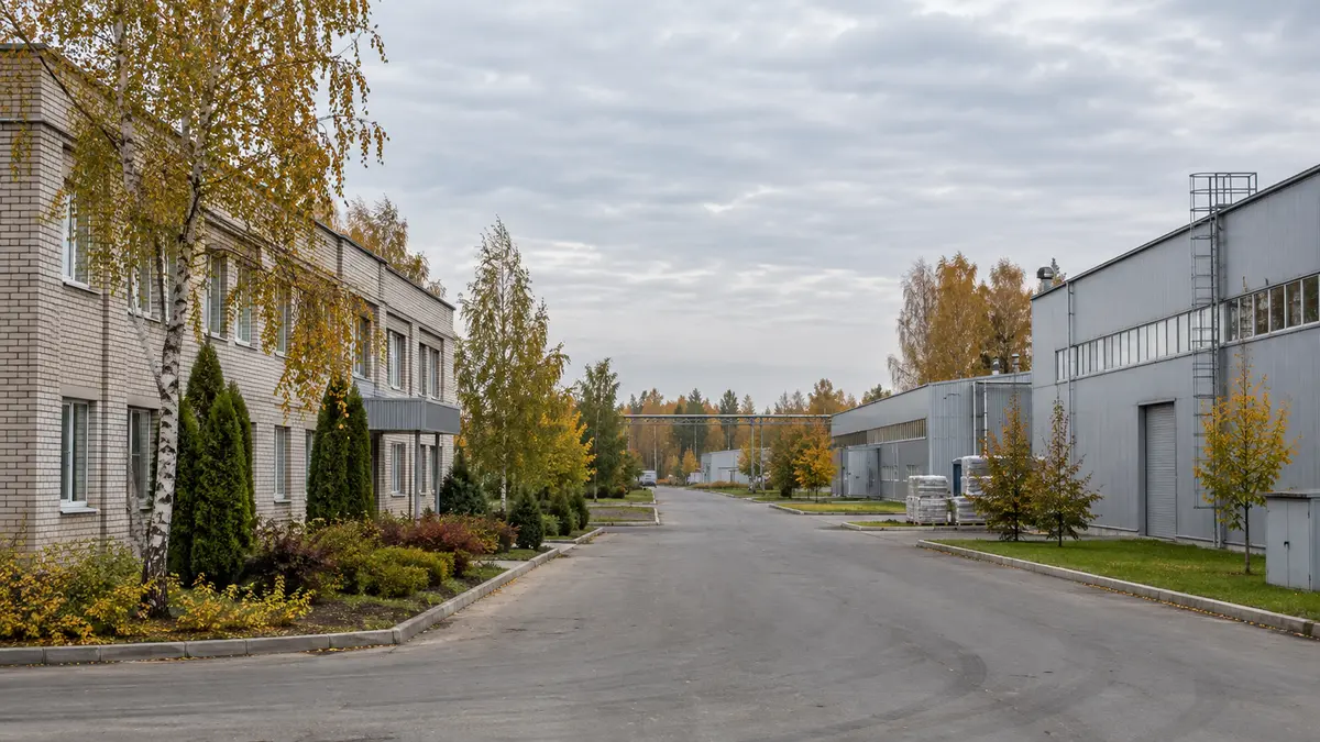 Промышленный ландшафт Ивановской области Промышленный район Ивановской области
