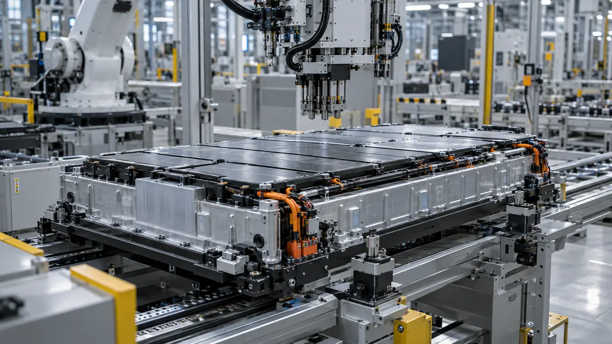 Electric vehicle battery pack assembly
