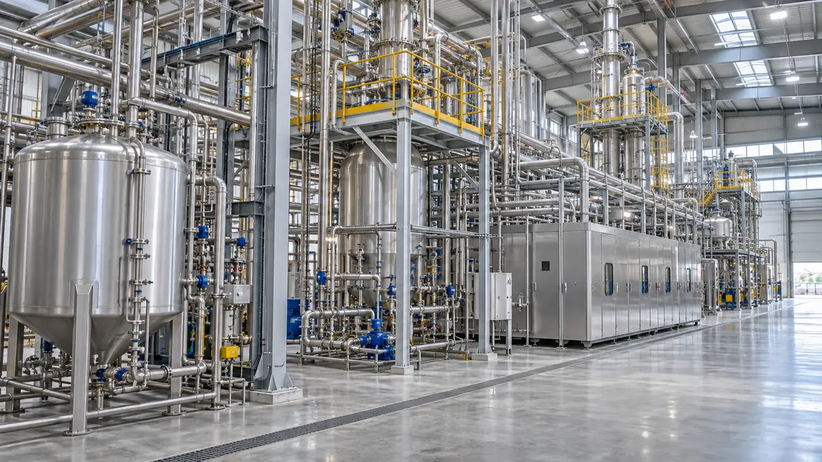 Mineral refining equipment