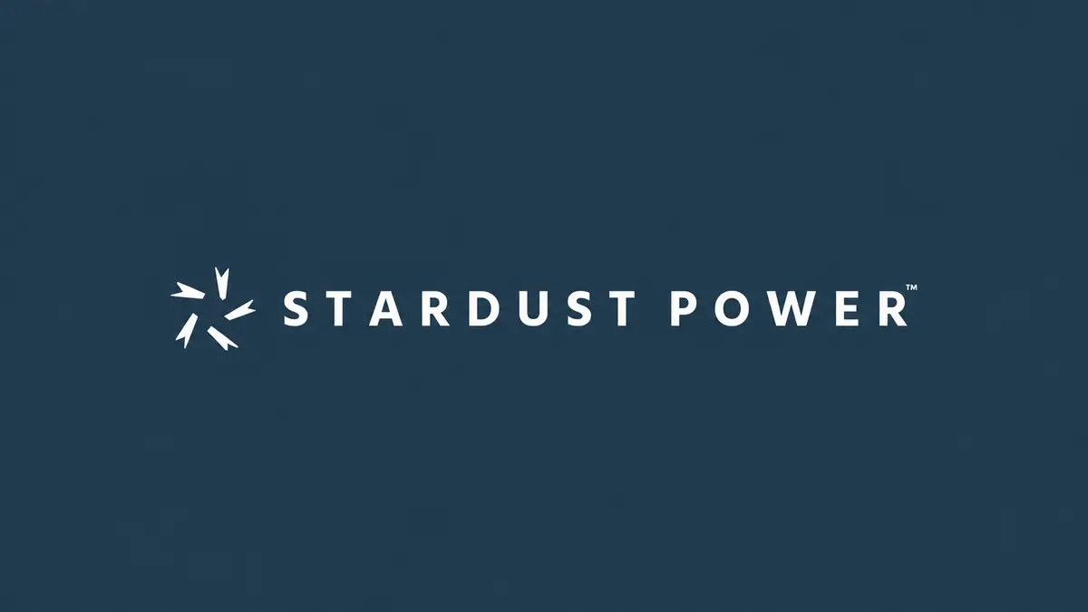 Stardust Power Stardust Power company identity