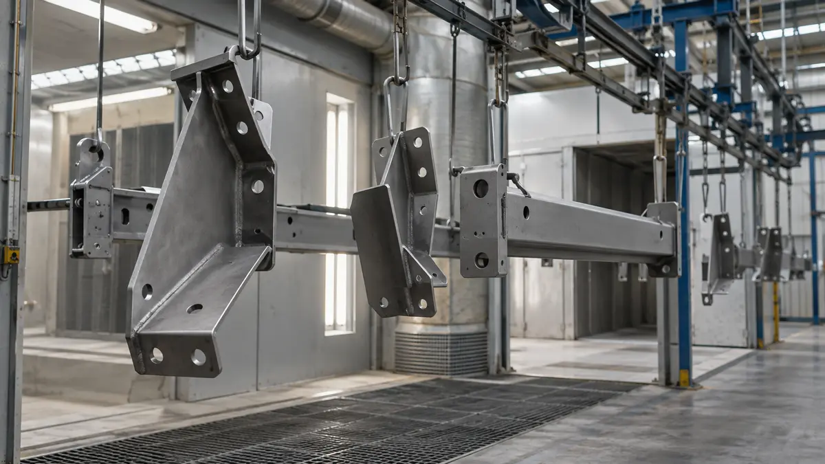Trailer component surface treatment