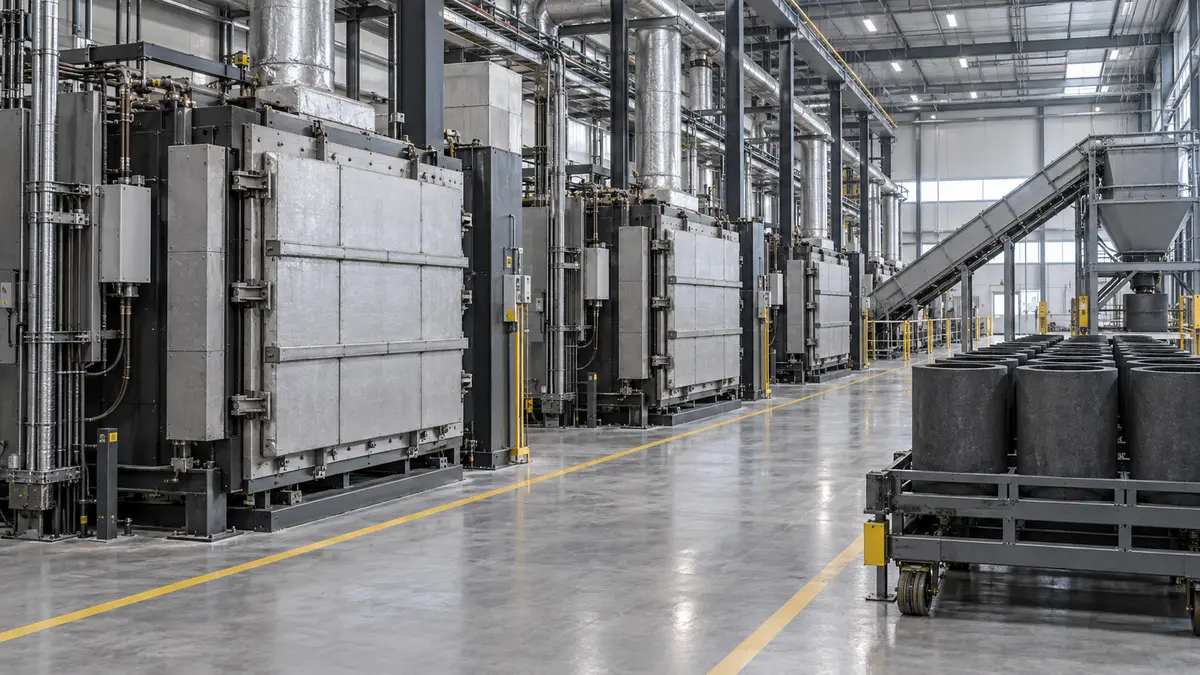 Graphite material manufacturing