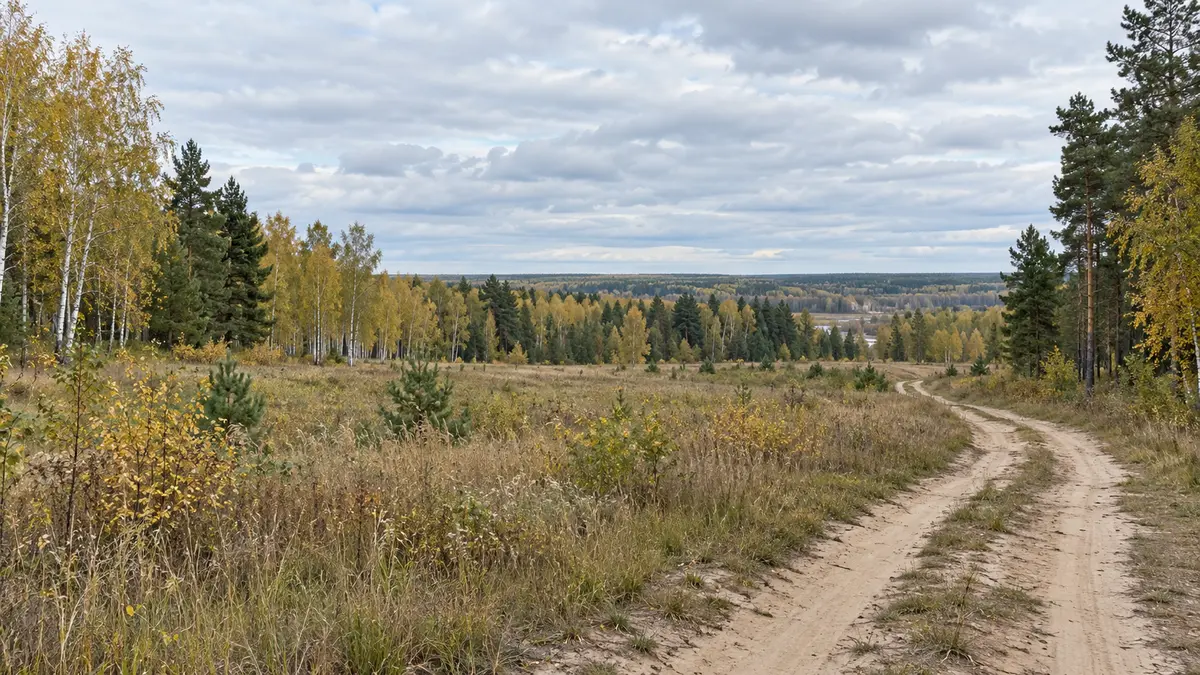 Tomsk regional landscape Tomsk regional landscape