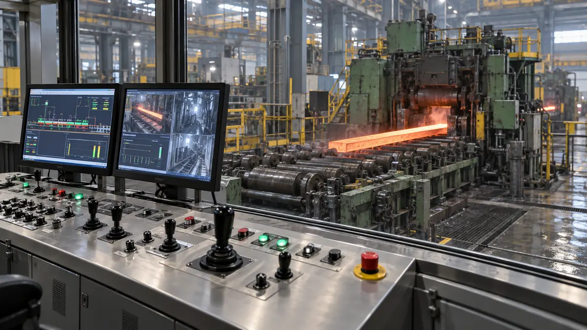 Remote rolling-mill controls Remote rolling-mill controls