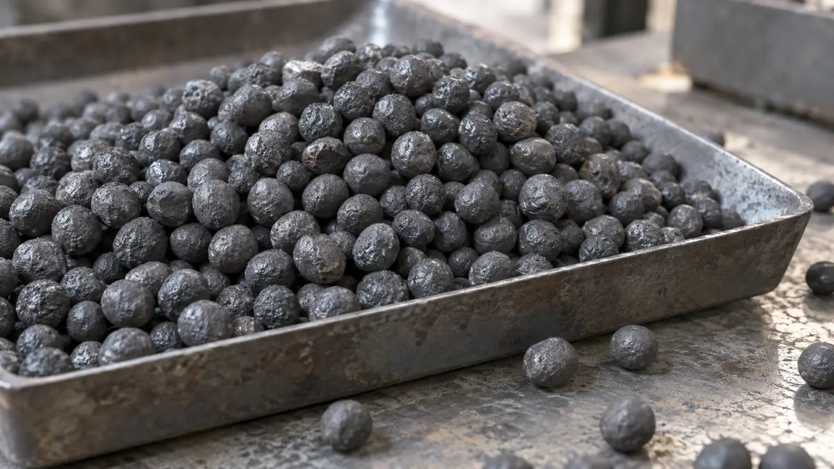Iron ore pellets
