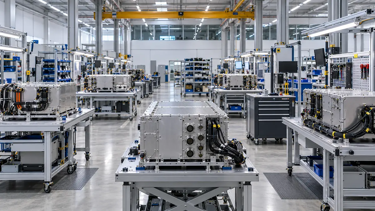 Industrial assembly